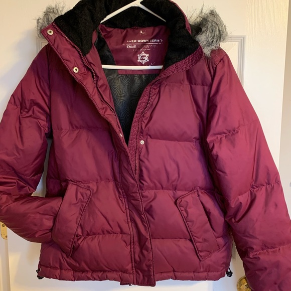 Jackets & Blazers - Berry Hooded Parka